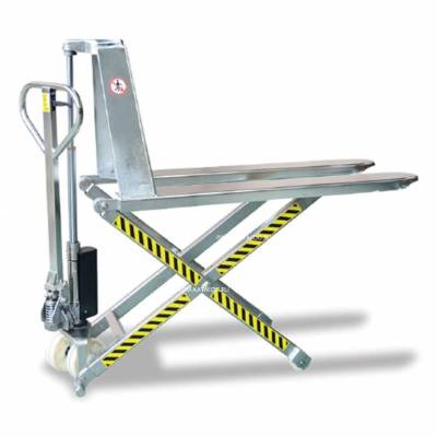 Ножничная тележка с гальваническим покрытием OX 10-H800-GAL OXLIFT 