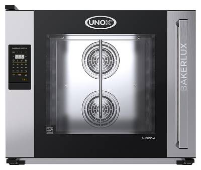 Печь конвекционная UNOX XEFT-06EU-ELRV-DR со сливным отверстием