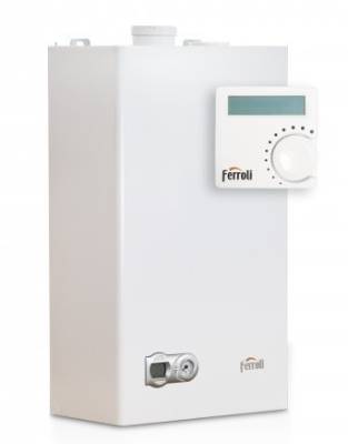 Настенный газовый котел Ferroli Fortuna F 13 + Термостат